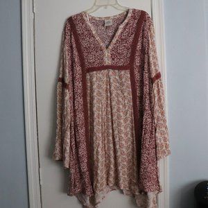 Knox Rose Long Sleeve Dress SZ XXL